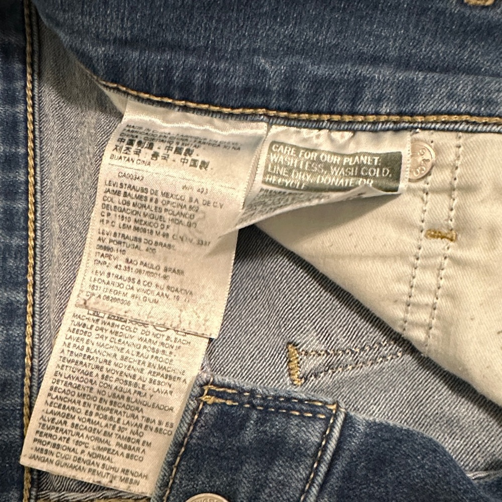 Levi's Dark Blue Women's Skinny Jeans 311 shaping skinny - Picture 5 of 9